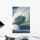 Hawaii, Oahu, North Shore, Waimea Bay, Wild And Crashing Shorebreak Wall Mural