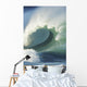 Hawaii, Oahu, North Shore, Waimea Bay, Wild And Crashing Shorebreak Wall Mural