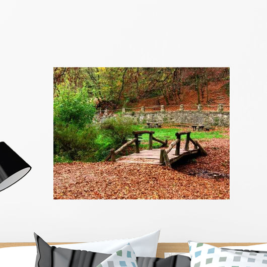 Bridge Forest Wall Decal