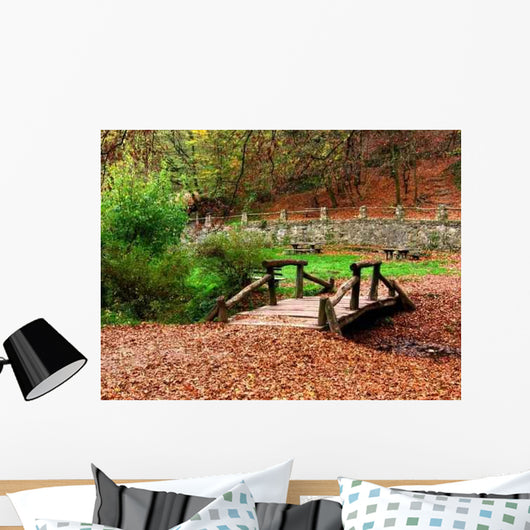 Bridge Forest Wall Decal