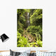 Hawaii, Maui, Kipahulu, Hana Coast, Wailua Falls Surrounded By Foliage Wall Mural