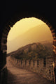 China, Great Wall Of China seen from inside tower Wall Mural
