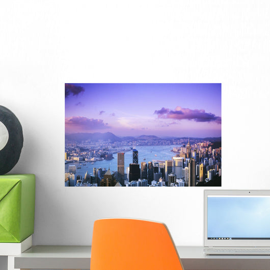 Pink And Purple Sky Wall Mural