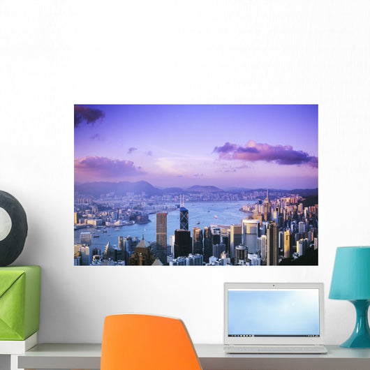 Pink And Purple Sky Wall Mural