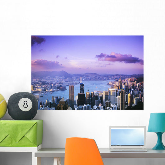 Pink And Purple Sky Wall Mural