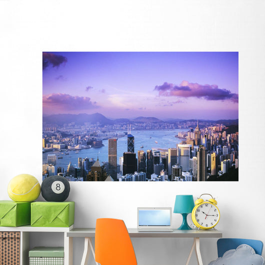 Pink And Purple Sky Wall Mural