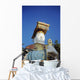 China, Hong Kong, Close up Of Colorful Statue in Tin Hua Temple Wall Mural
