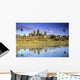 Reflection In Pool Wall Mural