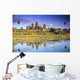 Reflection In Pool Wall Mural
