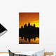 Ornage Sky Wall Mural