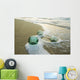 Three Glass Fishing Floats Roll Wall Mural