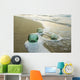 Three Glass Fishing Floats Roll Wall Mural
