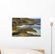 Ocean Crashing Against Rocky Coastline Wall Mural