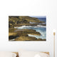 Ocean Crashing Against Rocky Coastline Wall Mural