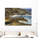 Ocean Crashing Against Rocky Coastline Wall Mural