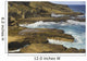 Ocean Crashing Against Rocky Coastline Wall Mural