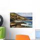 Ocean Crashing Against Rocky Coastline Wall Mural