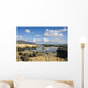 Hawaii, Oahu, Yokohama Bay, Waianae, Rocky Beach And Calm Ocean Wall Mural