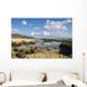 Hawaii, Oahu, Yokohama Bay, Waianae, Rocky Beach And Calm Ocean Wall Mural