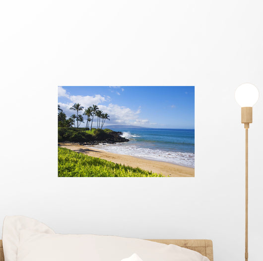 Hawaii, Maui, Wailea, Beautiful Ulua Beach Wall Mural