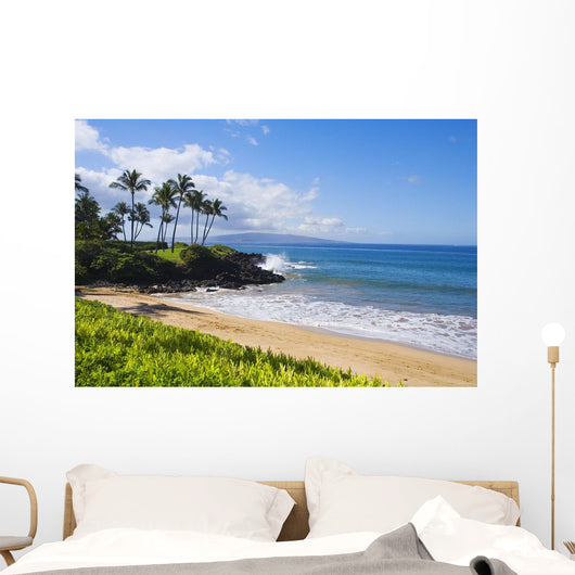 Hawaii, Maui, Wailea, Beautiful Ulua Beach Wall Mural
