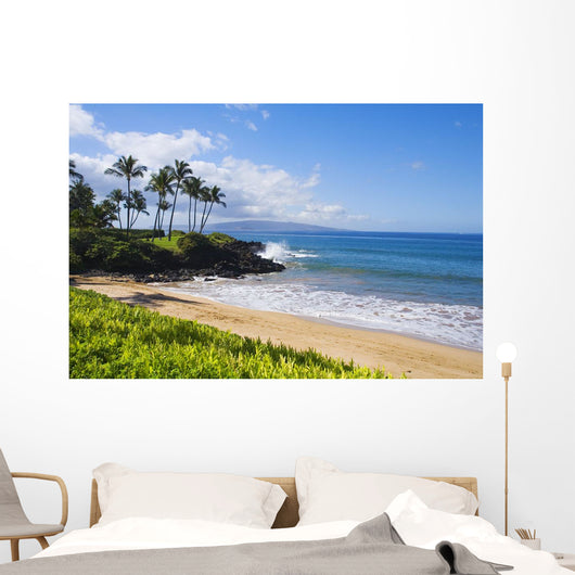 Hawaii, Maui, Wailea, Beautiful Ulua Beach Wall Mural