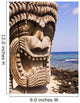 Close-Up Of Ki'i In Front Of Blue Sky And Ocean Wall Mural