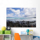 Gorgeous Blue Ocean And Cloudy Sky Wall Mural