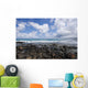 Gorgeous Blue Ocean And Cloudy Sky Wall Mural