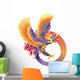 phoenix in flight Wall Decal