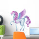 Watercolor Fairy Tale Pegasus Wall Decal