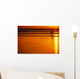 Orange Sky No Model Release Wall Mural