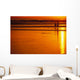 Orange Sky No Model Release Wall Mural