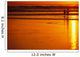 Orange Sky No Model Release Wall Mural