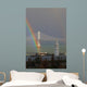 Rainbow above Ferry Building Wall Decal