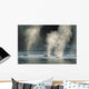 Group Of Humpback Whales Surfacing Wall Mural