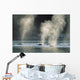 Group Of Humpback Whales Surfacing Wall Mural