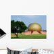India, Auroville, Matrimandir meditation place Wall Mural