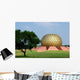 India, Auroville, Matrimandir meditation place Wall Mural