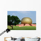 India, Auroville, Matrimandir meditation place Wall Mural