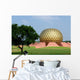 India, Auroville, Matrimandir meditation place Wall Mural