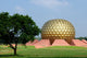 India, Auroville, Matrimandir meditation place Wall Mural