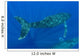 Hawaii, Two Humpback Whales Swimming In Deep Blue Ocean Wall Mural
