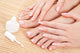 care for beautiful woman nails Wall Mural