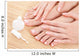 care for beautiful woman nails Wall Mural