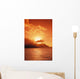 Hawaii, Kauai, North Shore, Sunset Over Bali Hai Point Wall Mural