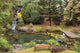 Scenery Peaceful Waterfall And Pond Wall Mural