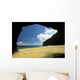 Secluded Beach Seen Through Rock Arch Wall Mural