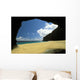 Secluded Beach Seen Through Rock Arch Wall Mural