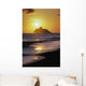 Hawaii, Oahu, Kailua, Lanikai Beach, Sunrise Over Mokulua Island Wall Mural